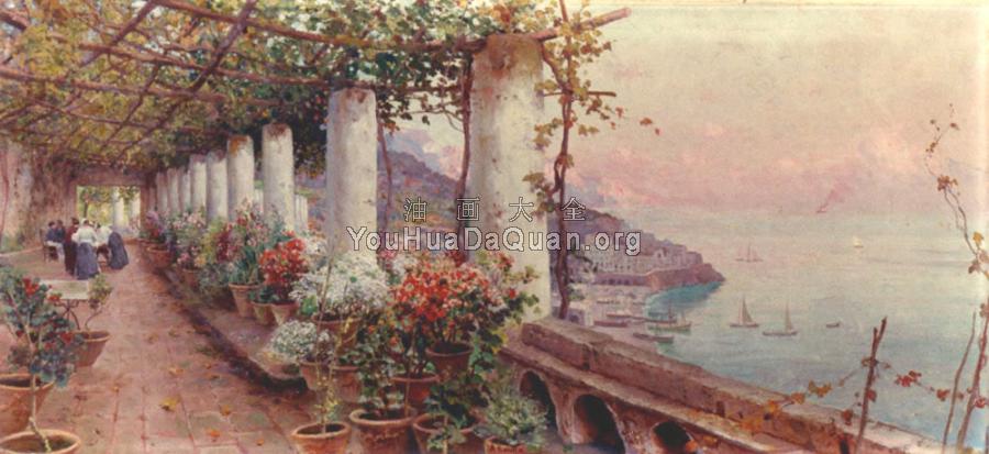 Pergola In Amalfi - 阿蒂利奥·普拉泰拉